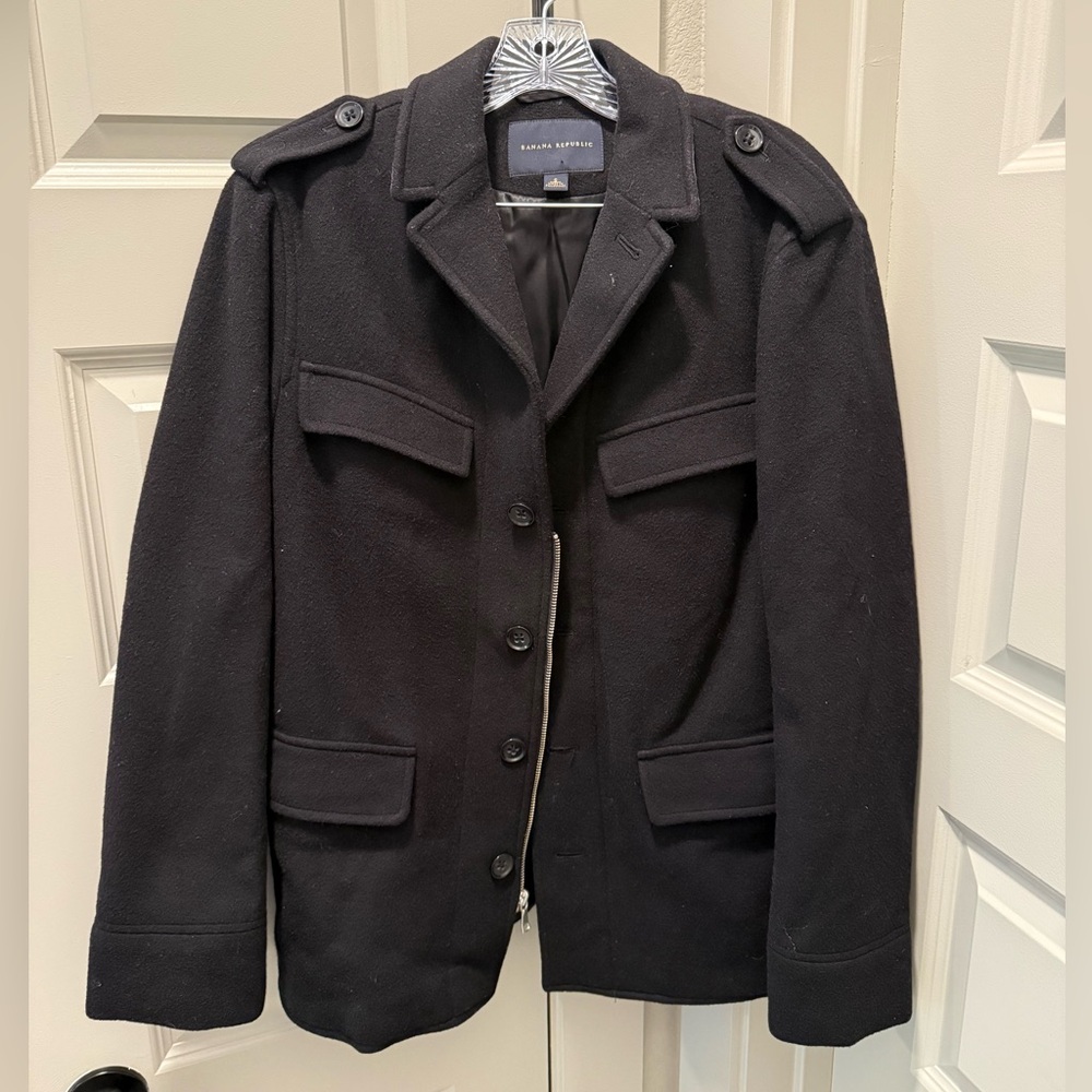 Banana Republic Wool Overcoat
